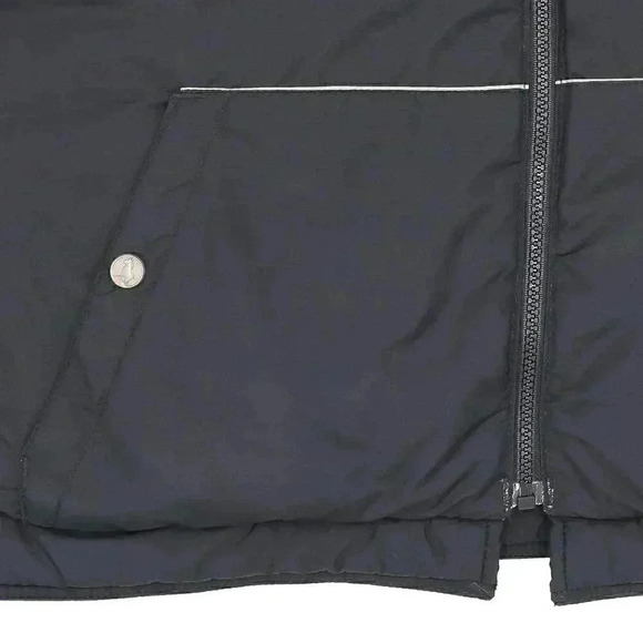 Unisex Reversible Puffer Cropped Vest Size Large Striped Puffer Vest Outerwear‎ - Picture 6 of 6